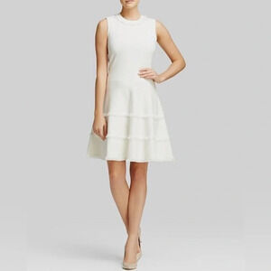 Kate Spade New York Fringe Trim Fit-and-flare Dress
